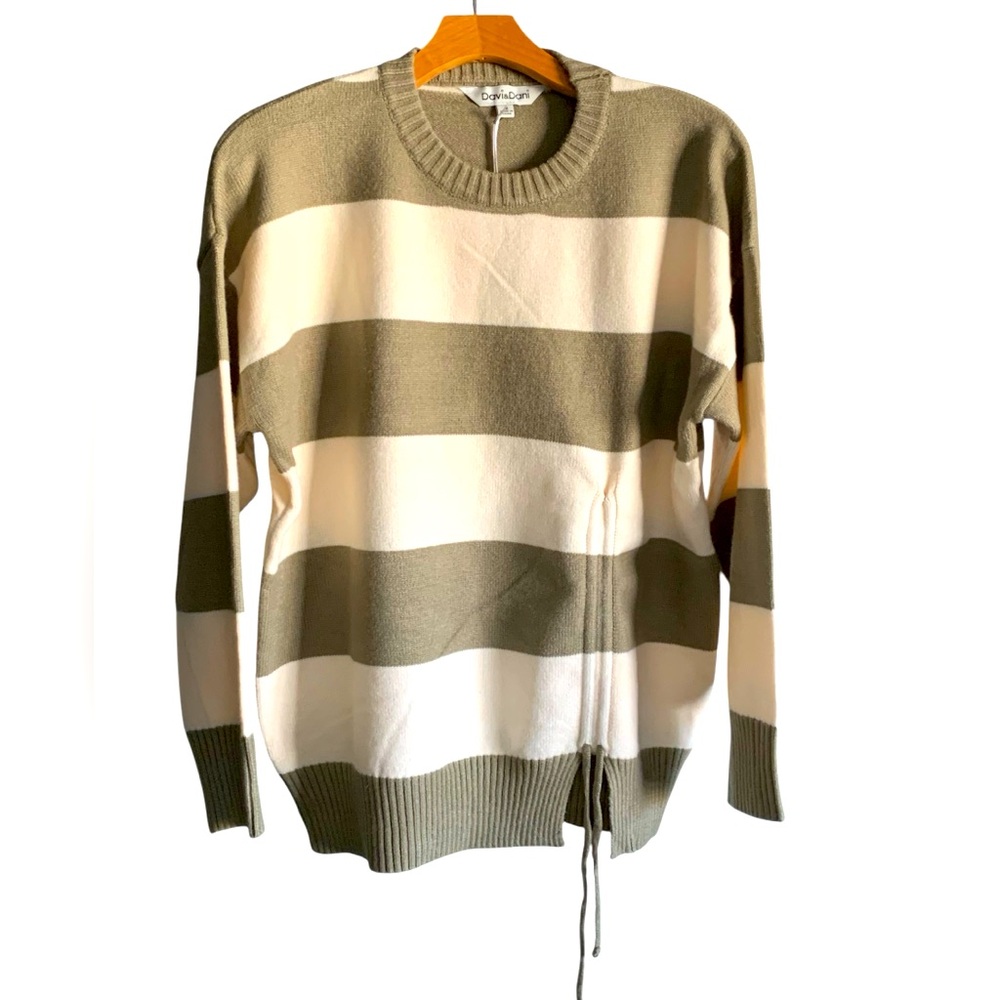 Davi & Dani Stripped Soft Sweater